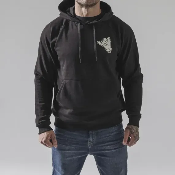 Толстовка Direct Action Hoodie DA Shaka Black