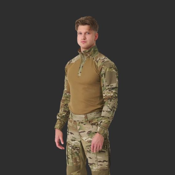 Рубашка MCDU Combat NR Helikon, цвет Multicam