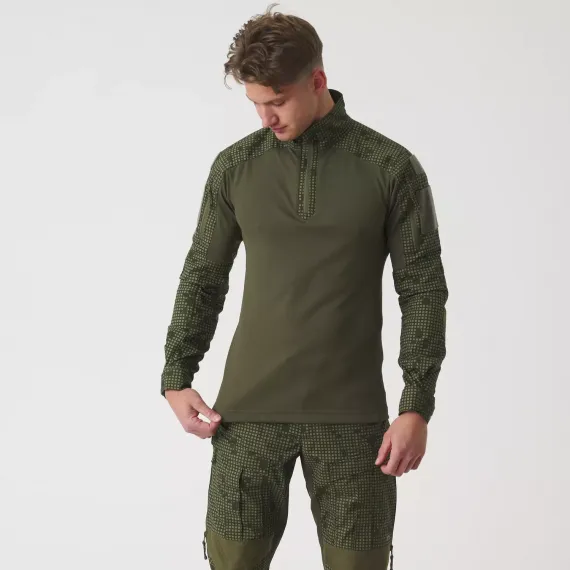 Боевая рубашка MCDU - Поликоттон, эластичный рипстоп (MCDU Combat Shirt - PolyCotton Stretch Ripstop) | Helikon-Tex