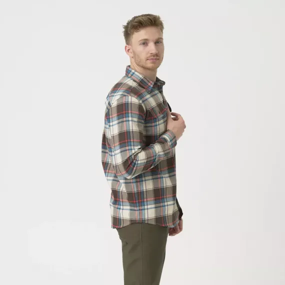 Рубашка Helikon-Tex Greyman Shirt — смесовая ткань с нейлоном и волокном Sorona®