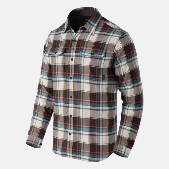 Рубашка Helikon-Tex Greyman Shirt — смесовая ткань с нейлоном и волокном Sorona®