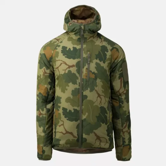 Двусторонняя утеплённая куртка с капюшоном Helikon-Tex Reversible Wolfhound Hoodie Jacket