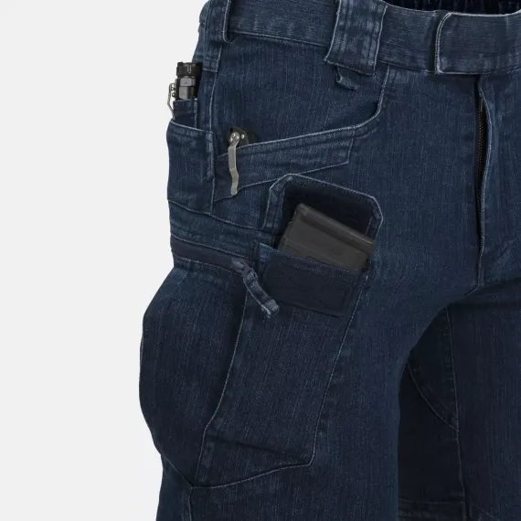 Шорты UTS 8,5 дюймов - Джинсовая ткань, эластичный деним (UTS Shorts 8.5" - Denim Stretch) | Helikon-Tex
