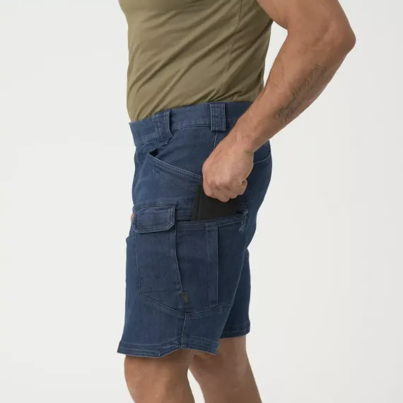 Шорты UTS 8,5 дюймов - Джинсовая ткань, эластичный деним (UTS Shorts 8.5" - Denim Stretch) | Helikon-Tex