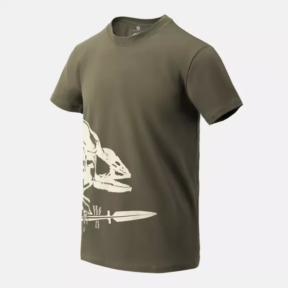 Футболка с принтом «Скелет» (T-shirt (Skeleton)) | Helikon-Tex