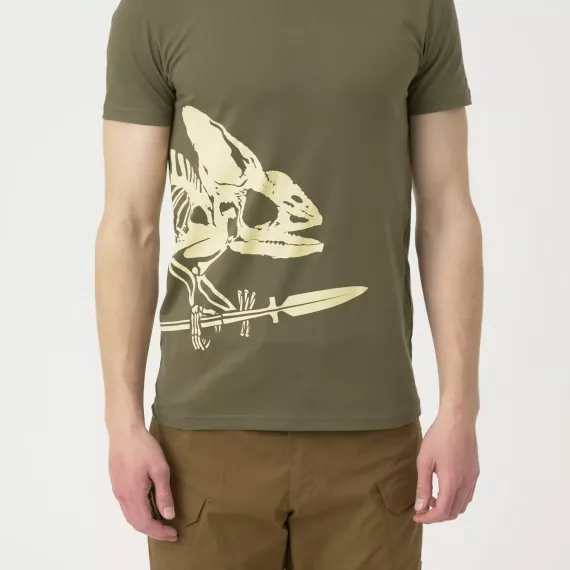 Футболка с принтом «Скелет» (T-shirt (Skeleton)) | Helikon-Tex