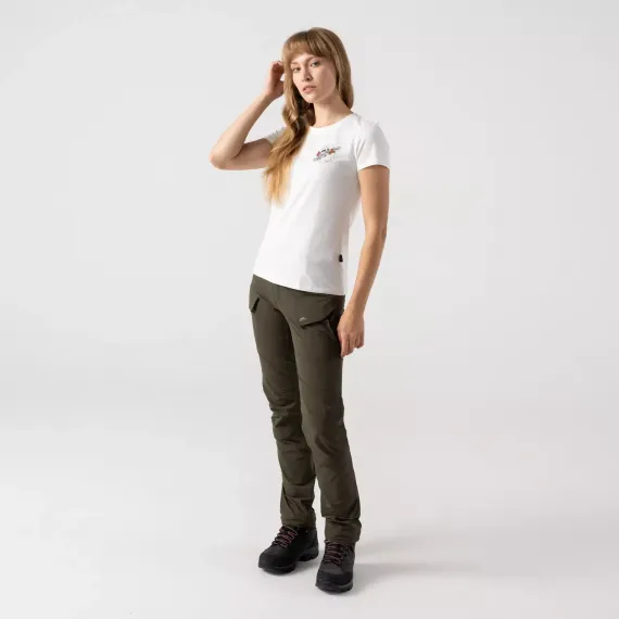 Женская облегающая футболка с принтом «Приходите и забирайте» (Women's T-shirt Slim (Come and take it)) | Helikon-Tex