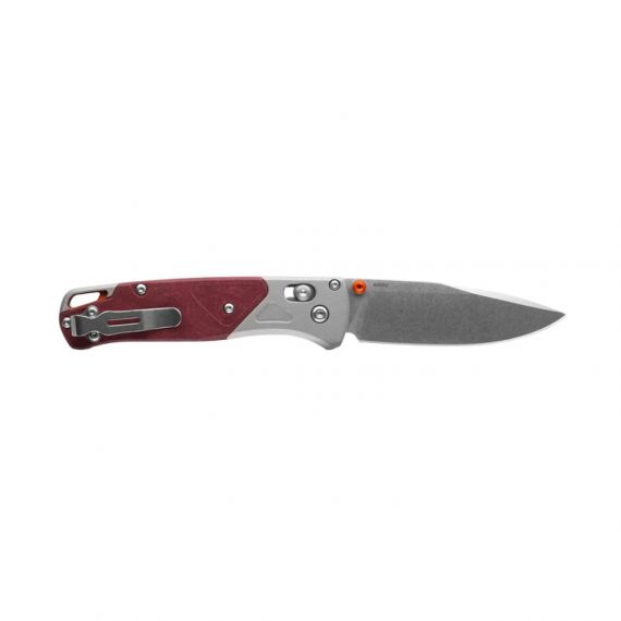 Нож складной Benchmade Bugout Gray/Redstone