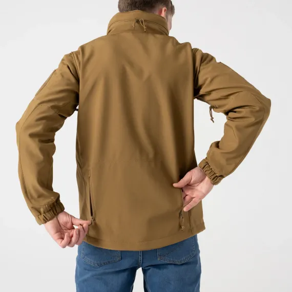 Куртка Gunfighter из ткани Shark Skin с ветрозащитой (Gunfighter Jacket - Shark Skin Windblocker) | Helikon-Tex