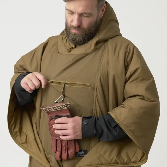 Пончо Swagman Roll из ткани Windpack Nylon (Swagman Roll Poncho - Windpack Nylon) | Helikon-Tex
