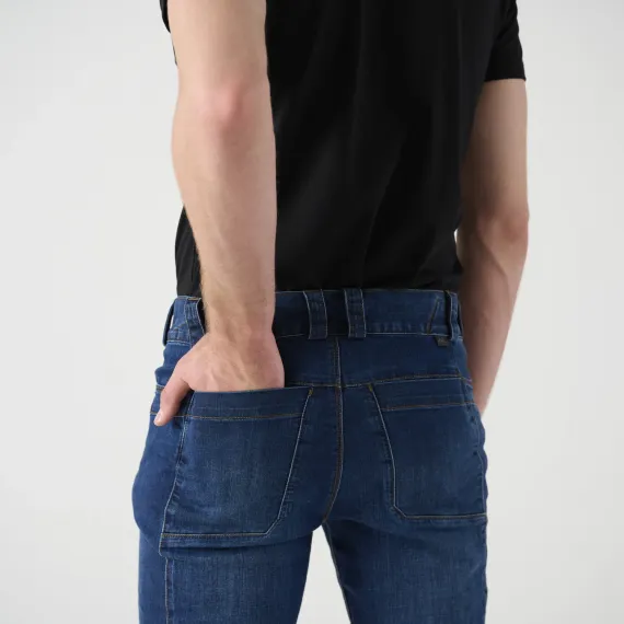 Тактические брюки Covert из денима средней плотности (Covert Tactical Pants - Denim Mid) | Helikon-Tex